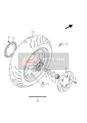 Ruota posteriore (AN400ZA E19)